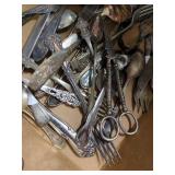 Lot of Vintage Silver-Plated Flatware - Various Brands