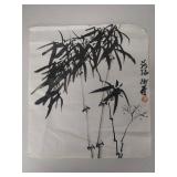 Set of 3 Japanese Art Paintings & Prints with Scenic and Floral Designs
