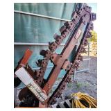Case 360 Trencher with Backhoe Attachment