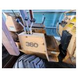 Case 360 Trencher with Backhoe Attachment