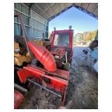 Steiner 4x4 Diesel Utility Tractor with Cab and Snowblower Attachment