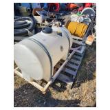 65 Gallon Skid sprayer with electric hose reel