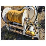 65 Gallon Skid sprayer with electric hose reel