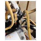 65 Gallon Skid sprayer with electric hose reel