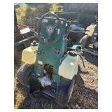 Turfco T3000 Applicator Ride-On Spreader Sprayer - parts machine