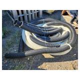 Coiled Black Corrugated Drainage Pipe with Fittings