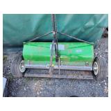 Gandy Pull-Type Drop Spreader with Steel Hopper