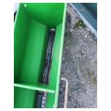 Gandy Pull-Type Drop Spreader with Steel Hopper