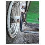 Gandy Pull-Type Drop Spreader with Steel Hopper