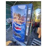 Used Pepsi Beverage Vending Machine