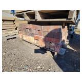 Pallet of Used Red Bricks with Hollow and Solid Styles