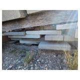 Assorted Concrete Pavers and Stone Slabs