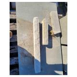 Assorted Concrete Pavers and Stone Slabs