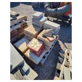 Pallet of Concrete Blocks and Decorative Pavers