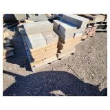 Pallet of Concrete Blocks and Decorative Pavers