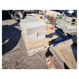 Pallet of Concrete Blocks and Decorative Pavers