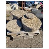 Decorative Concrete Circular steps