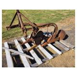 Used Two-Bottom Moldboard Plow Farm Attachment