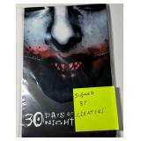 30 Days of Night Signed by Creators Steve Niles and Ben Templesmith Comic Book