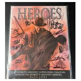 Heroes #1 Comic Book Signed by Neal Adams, John Cassaday, Adam Kubert, Jae Lee, Joe Quesada, Robin Riggs, Tom Palmer and Other Creators Marvel