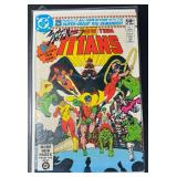 New Teen Titans No. 1 Comic Book Signed by Marv Wolfman 1980