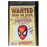 The Amazing Spiderman Wanted Dead of Alive #432 Signed by John Romita Jr. Comic Book