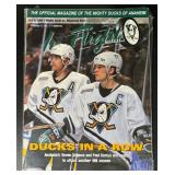Minnesota Wild Program From 1st NHL Game vs. Mighty Ducks - October 6, 2000 Hockey