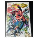 Amazing Spider-Man #500 Signed by J. Scott Campbell Limited Series Numbered 786/1500 With COA