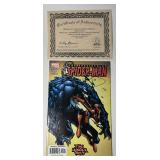 Spectacular Spider-Man #1 Signed by Paul Jenkins Limited Series Numbered 14/99 With COA