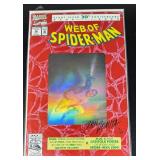 Web of Spider-Man #90 Comic Book Signed by John Romita Sr. Limited Series Numbered 9/69 With COA