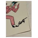 Batman and Joker Original Art Signed by Terry Beatty DC Comics