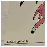 Batman and Joker Original Art Signed by Terry Beatty DC Comics