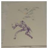 Batman and Joker Original Art Signed by Terry Beatty DC Comics
