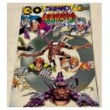 Neal Adams and Peter Stone Signed Comic Book with JSA COA - Continuity Comics 1993 Hybrids Deathwatch 2000 No. 0