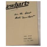 Bob Newhart "Prima Darryl" Fisrt Draft Script from 1987 - "Signed", Possibly Printed Signature