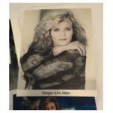 Ginger Lynn Allen (4) Signed 8x10" Photos and Letter