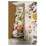 Stamps - Large Box of Thousands of Unique Stamps