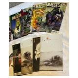 (12) Various Comic Books - Marvel, Mastro, Walking Dead, 30 Days of Night, and More
