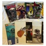 (12) Various Comic Books - Marvel, Mastro, Walking Dead, 30 Days of Night, and More