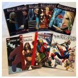 (9) Books / Comics - Spider-Man, Alektra, Marvel, Battlestar Galactica