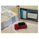 1967 Morris Mini Cooper "S" Die-Cast Model Car Franklin Mint In Box