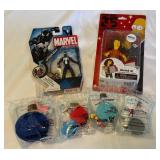 (6) Various Toys - Spider-Man, School House Rock, Weird Al Simpsons