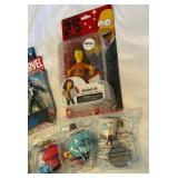 (6) Various Toys - Spider-Man, School House Rock, Weird Al Simpsons