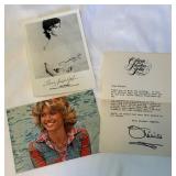 Olivia Newton John Signed Photo