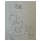 Ultimate Spider-Man Animation Artwork Original Hand-Draw Production Art With COA from Animation Legends