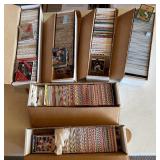 (6) Large Baseball Card Boxes - Stars, Semi-Stars, Rookies and More