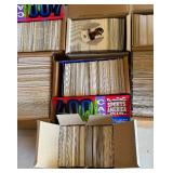(8) Baseball Card Boxes - Stars, Semi-Stars, Rookies and More