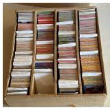 HUGE 4-Row Box of Baseball Star Cards - ALL Hall of Famers and Stars, Thousands! - Puckett, Yount, Murray, Ozzie, Molitor, Maddux, Winfield and More