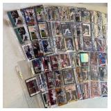 Ivan Rodriguez and Mike Piazza Large Baseball Card Collection in Binder Sheets