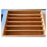 Baseball Dispay Case Solid Wood Holds 60 Baseballs (1)